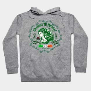 Grainne Ni Mhaille Shamrocks Hoodie